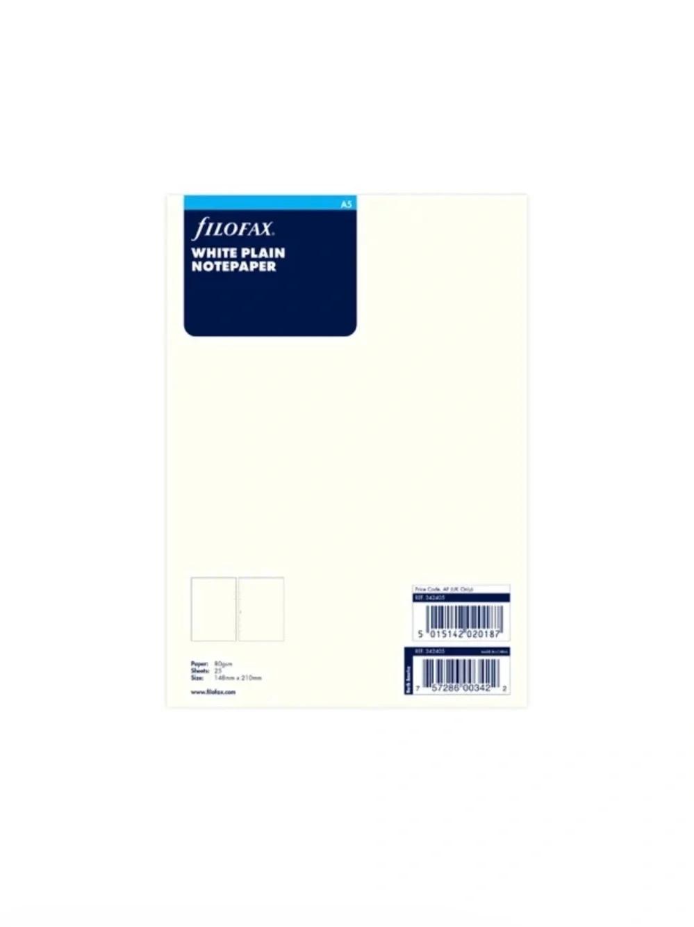filoFAX white off